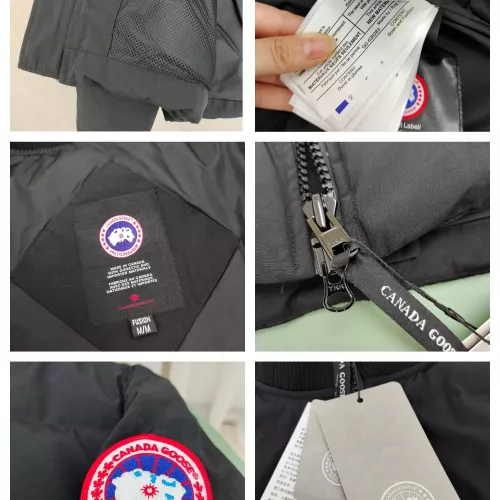 Cheap Canada Goose Down Feather Coat Long Sleeved For Men #1382495 Replica Wholesale [$162.00 USD] [ITEM#1382495] on Replica Canada Goose Down Feather Coat