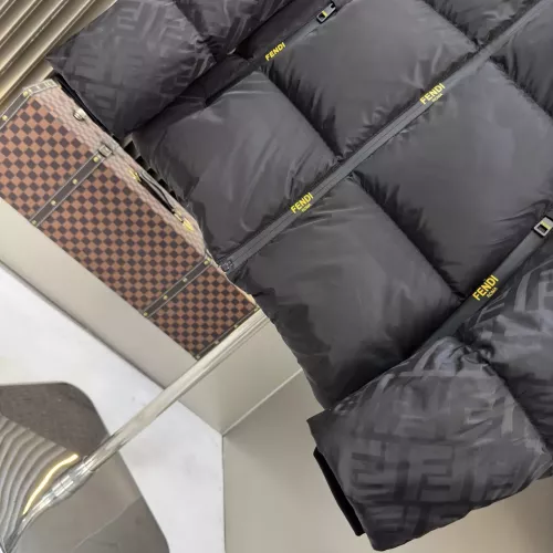 Cheap Fendi Down Feather Coat Long Sleeved For Men #1382498 Replica Wholesale [$225.00 USD] [ITEM#1382498] on Replica Fendi Down Feather Coat