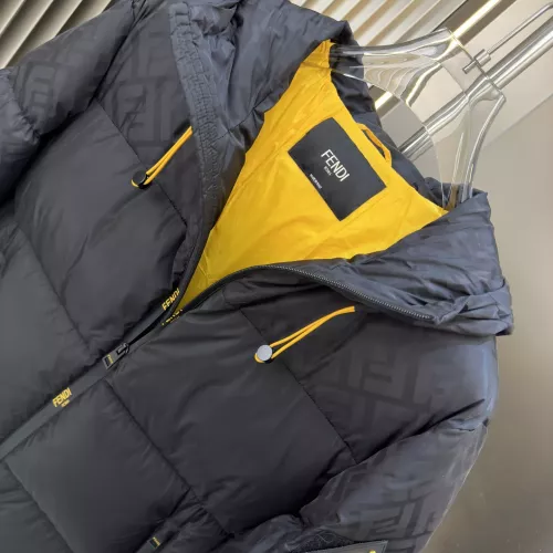 Cheap Fendi Down Feather Coat Long Sleeved For Men #1382498 Replica Wholesale [$225.00 USD] [ITEM#1382498] on Replica Fendi Down Feather Coat