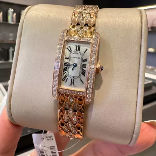 Cheap Cartier AAA Quality Watches For Women #1382502 Replica Wholesale [$195.00 USD] [ITEM#1382502] on Replica Cartier AAA Quality Watches