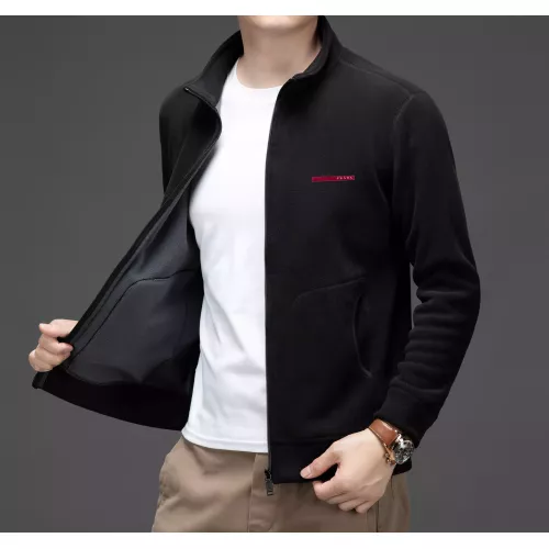 Prada Jackets Long Sleeved For Men #1382704