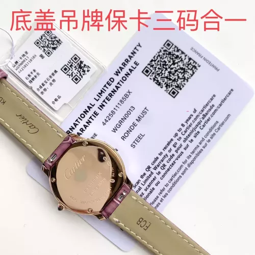 Cheap Cartier AAA Quality Watches For Women #1382727 Replica Wholesale [$340.50 USD] [ITEM#1382727] on Replica Cartier AAA Quality Watches