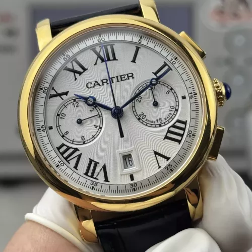 Cheap Cartier AAA Quality Watches For Men #1382729 Replica Wholesale [$489.26 USD] [ITEM#1382729] on Replica Cartier AAA Quality Watches