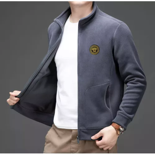 Versace Jackets Long Sleeved For Men #1382780