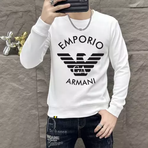 Armani Hoodies Long Sleeved For Men #1382812