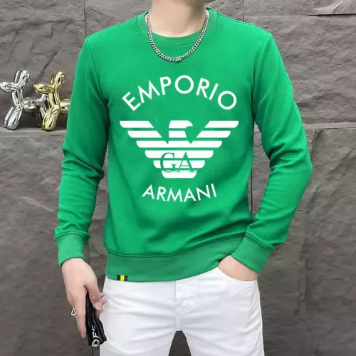 Cheap Armani Hoodies Long Sleeved For Men #1382814 Replica Wholesale [$48.00 USD] [ITEM#1382814] on Replica Armani Hoodies