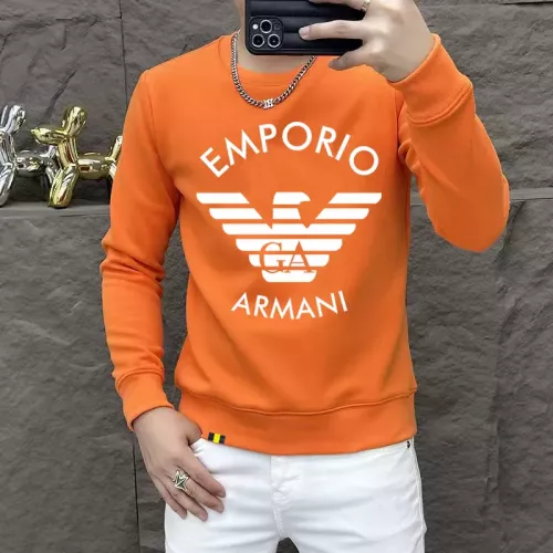 Armani Hoodies Long Sleeved For Men #1382816
