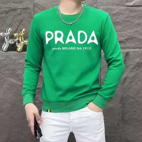 Prada Hoodies Long Sleeved For Men #1382826