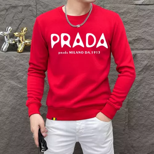 Prada Hoodies Long Sleeved For Men #1382827