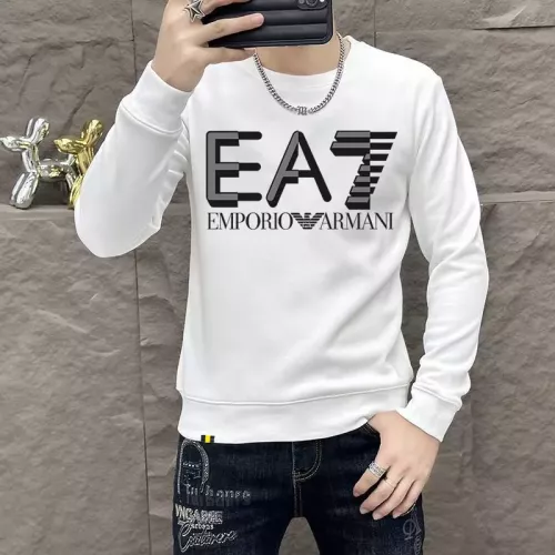 Armani Hoodies Long Sleeved For Men #1382836