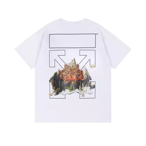 Off-White T-Shirts Short Sleeved For Unisex #1383185
