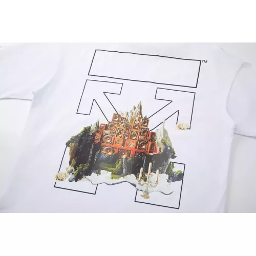 Cheap Off-White T-Shirts Short Sleeved For Unisex #1383185 Replica Wholesale [$32.00 USD] [ITEM#1383185] on Replica Off-White T-Shirts