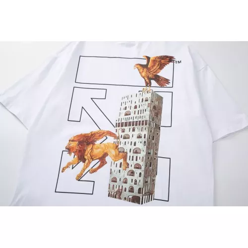 Cheap Off-White T-Shirts Short Sleeved For Unisex #1383187 Replica Wholesale [$32.00 USD] [ITEM#1383187] on Replica Off-White T-Shirts