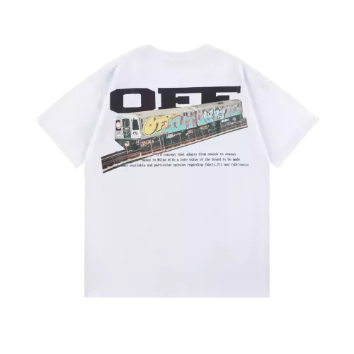 Cheap Off-White T-Shirts Short Sleeved For Unisex #1383200 Replica Wholesale [$34.00 USD] [ITEM#1383200] on Replica Off-White T-Shirts