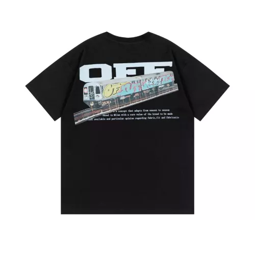 Cheap Off-White T-Shirts Short Sleeved For Unisex #1383201 Replica Wholesale [$34.00 USD] [ITEM#1383201] on Replica Off-White T-Shirts