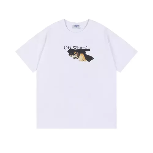 Cheap Off-White T-Shirts Short Sleeved For Unisex #1383202 Replica Wholesale [$32.00 USD] [ITEM#1383202] on Replica Off-White T-Shirts
