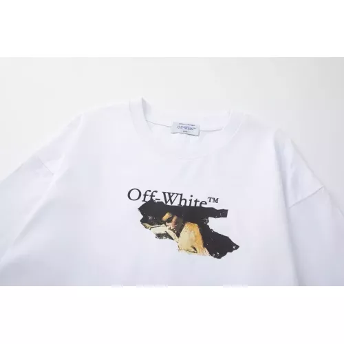 Cheap Off-White T-Shirts Short Sleeved For Unisex #1383202 Replica Wholesale [$32.00 USD] [ITEM#1383202] on Replica Off-White T-Shirts