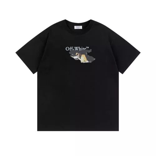 Cheap Off-White T-Shirts Short Sleeved For Unisex #1383204 Replica Wholesale [$32.00 USD] [ITEM#1383204] on Replica Off-White T-Shirts