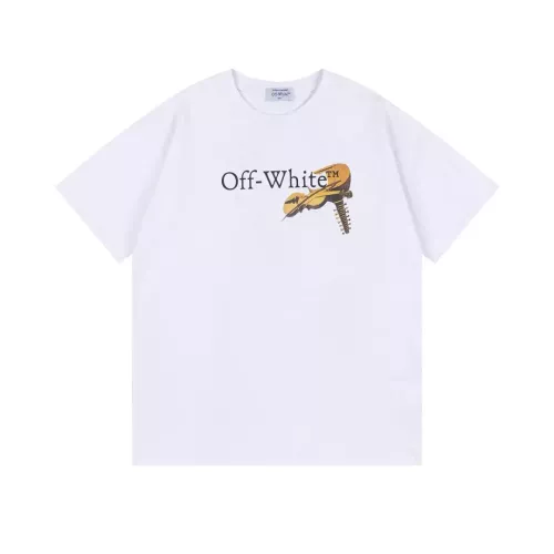 Cheap Off-White T-Shirts Short Sleeved For Unisex #1383205 Replica Wholesale [$34.00 USD] [ITEM#1383205] on Replica Off-White T-Shirts