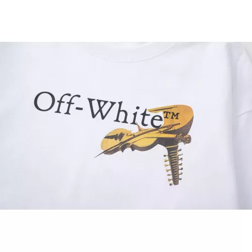 Cheap Off-White T-Shirts Short Sleeved For Unisex #1383205 Replica Wholesale [$34.00 USD] [ITEM#1383205] on Replica Off-White T-Shirts