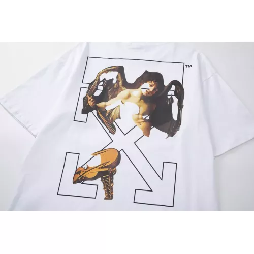 Cheap Off-White T-Shirts Short Sleeved For Unisex #1383205 Replica Wholesale [$34.00 USD] [ITEM#1383205] on Replica Off-White T-Shirts
