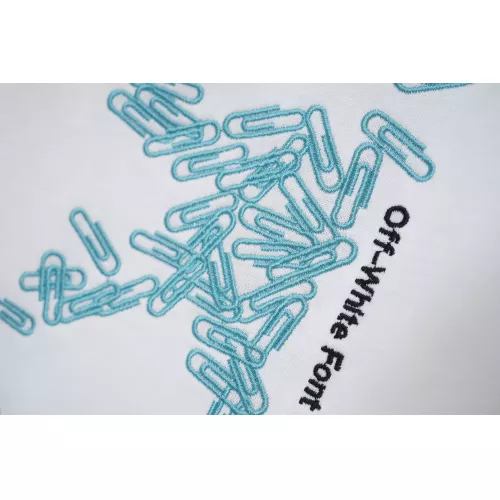 Cheap Off-White T-Shirts Short Sleeved For Unisex #1383211 Replica Wholesale [$36.00 USD] [ITEM#1383211] on Replica Off-White T-Shirts