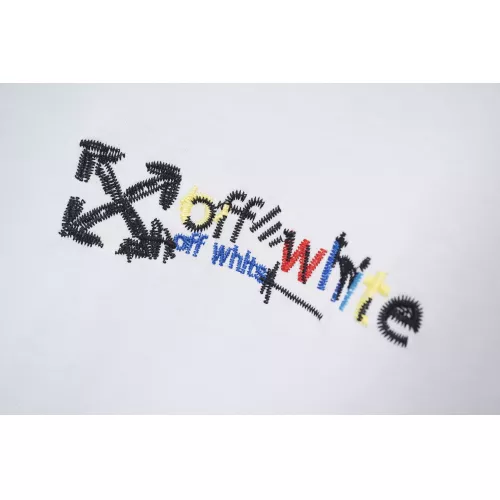 Cheap Off-White T-Shirts Short Sleeved For Unisex #1383218 Replica Wholesale [$36.00 USD] [ITEM#1383218] on Replica Off-White T-Shirts