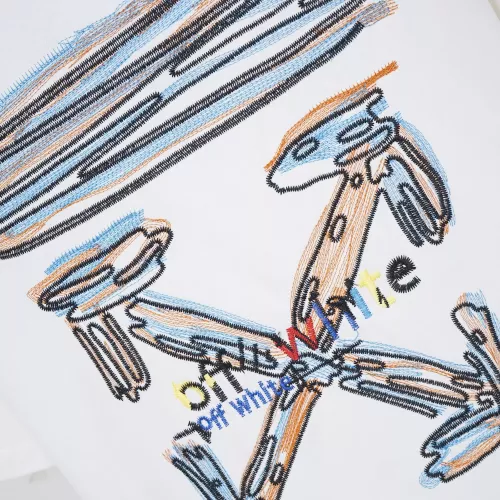 Cheap Off-White T-Shirts Short Sleeved For Unisex #1383218 Replica Wholesale [$36.00 USD] [ITEM#1383218] on Replica Off-White T-Shirts