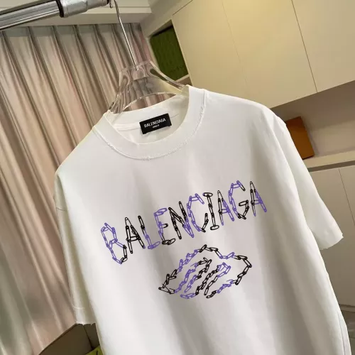 Cheap Balenciaga T-Shirts Short Sleeved For Unisex #1383252 Replica Wholesale [$45.00 USD] [ITEM#1383252] on Replica Balenciaga T-Shirts
