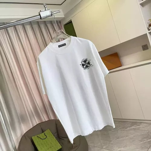 Cheap Chrome Hearts T-Shirts Short Sleeved For Unisex #1383378 Replica Wholesale [$45.00 USD] [ITEM#1383378] on Replica Chrome Hearts T-Shirts