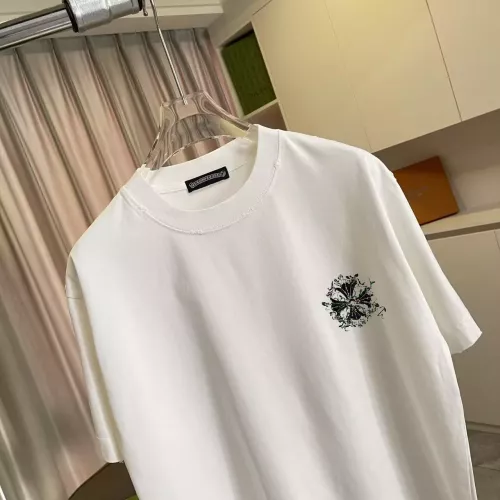 Cheap Chrome Hearts T-Shirts Short Sleeved For Unisex #1383378 Replica Wholesale [$45.00 USD] [ITEM#1383378] on Replica Chrome Hearts T-Shirts