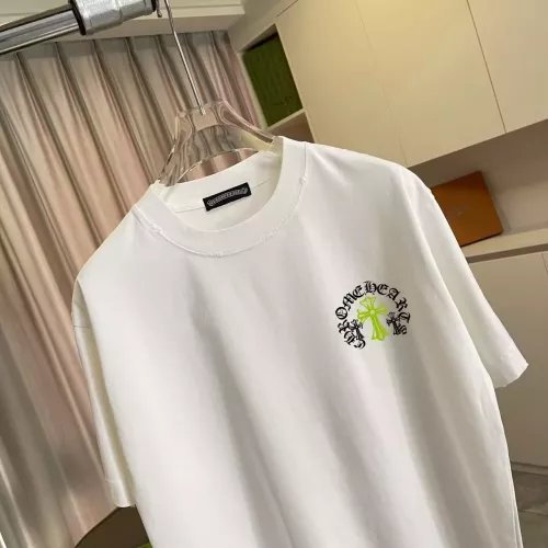 Cheap Chrome Hearts T-Shirts Short Sleeved For Unisex #1383386 Replica Wholesale [$45.00 USD] [ITEM#1383386] on Replica Chrome Hearts T-Shirts