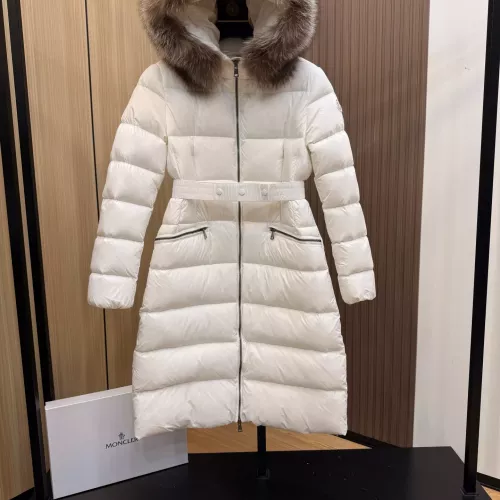 Moncler Down Feather Coat Long Sleeved For Women #1383454