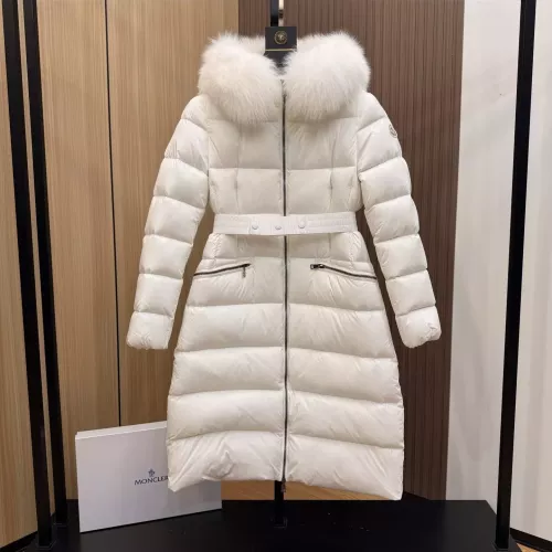Moncler Down Feather Coat Long Sleeved For Women #1383457