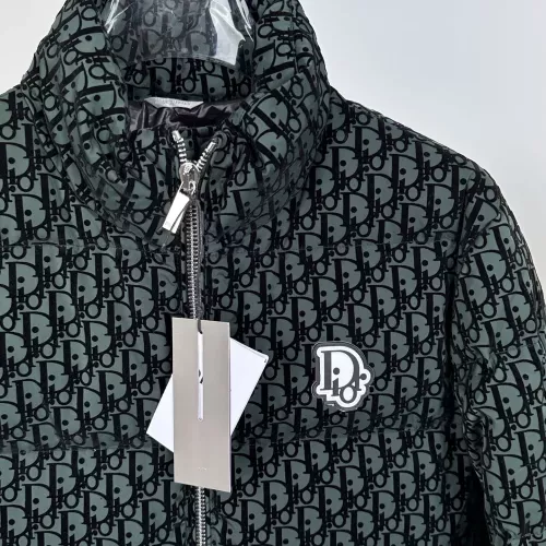 Cheap Christian Dior Down Feather Coat Long Sleeved For Men #1383459 Replica Wholesale [$195.00 USD] [ITEM#1383459] on Replica Christian Dior Down Feather Coat