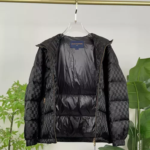 Cheap Louis Vuitton LV Down Feather Coat Long Sleeved For Men #1383472 Replica Wholesale [$195.00 USD] [ITEM#1383472] on Replica Louis Vuitton LV Down Feather Coat