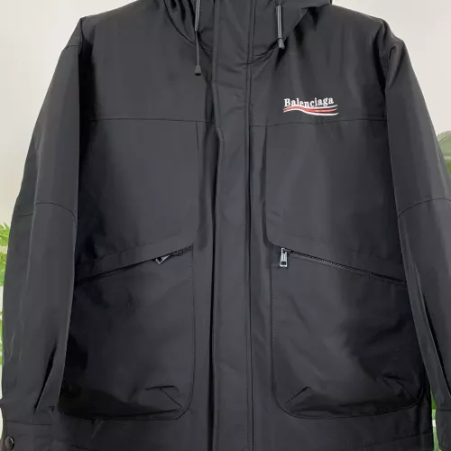 Cheap Balenciaga Down Feather Coat Long Sleeved For Men #1383480 Replica Wholesale [$210.00 USD] [ITEM#1383480] on Replica Balenciaga Down Feather Coat