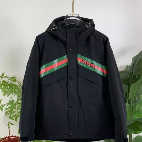 Gucci Down Feather Coat Long Sleeved For Men #1383487