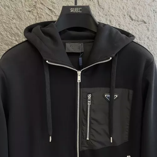 Cheap Prada Hoodies Long Sleeved For Men #1383564 Replica Wholesale [$92.00 USD] [ITEM#1383564] on Replica Prada Hoodies
