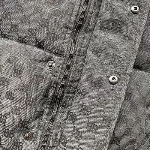 Cheap Balenciaga Down Feather Coat Long Sleeved For Men #1383567 Replica Wholesale [$105.00 USD] [ITEM#1383567] on Replica Balenciaga Down Feather Coat