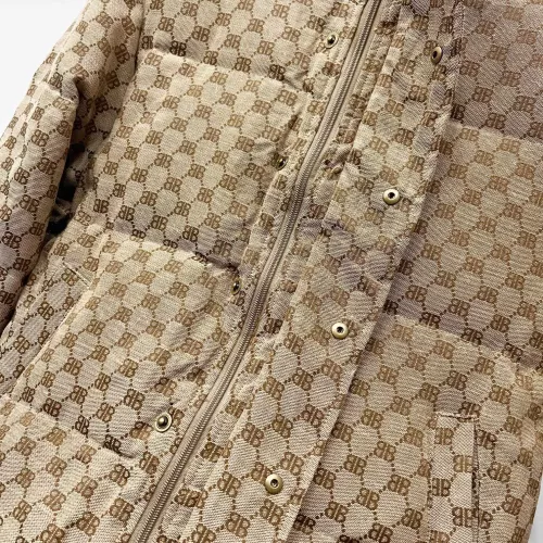 Cheap Balenciaga Down Feather Coat Long Sleeved For Men #1383571 Replica Wholesale [$105.00 USD] [ITEM#1383571] on Replica Balenciaga Down Feather Coat