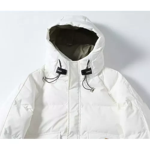 Cheap Louis Vuitton LV Down Feather Coat Long Sleeved For Men #1383574 Replica Wholesale [$185.00 USD] [ITEM#1383574] on Replica Louis Vuitton LV Down Feather Coat