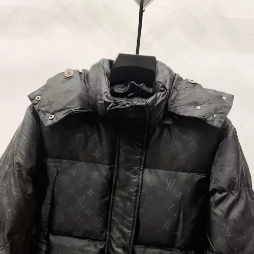 Cheap Louis Vuitton LV Down Feather Coat Long Sleeved For Men #1383576 Replica Wholesale [$125.00 USD] [ITEM#1383576] on Replica Louis Vuitton LV Down Feather Coat