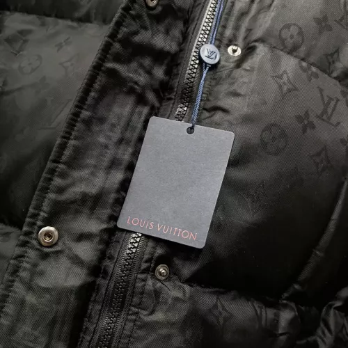 Cheap Louis Vuitton LV Down Feather Coat Long Sleeved For Men #1383576 Replica Wholesale [$125.00 USD] [ITEM#1383576] on Replica Louis Vuitton LV Down Feather Coat