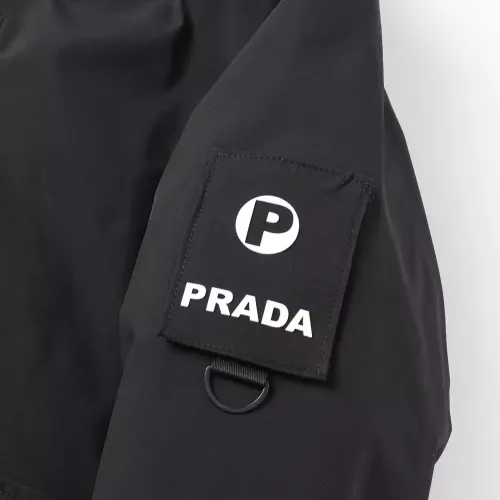 Cheap Prada Down Feather Coat Long Sleeved For Men #1383581 Replica Wholesale [$185.00 USD] [ITEM#1383581] on Replica Prada Down Feather Coat