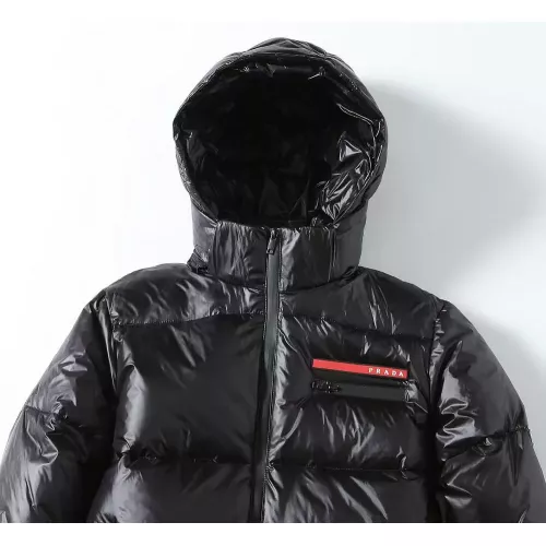 Cheap Prada Down Feather Coat Long Sleeved For Men #1383582 Replica Wholesale [$185.00 USD] [ITEM#1383582] on Replica Prada Down Feather Coat