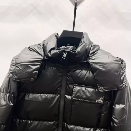 Cheap Prada Down Feather Coat Long Sleeved For Men #1383584 Replica Wholesale [$150.00 USD] [ITEM#1383584] on Replica Prada Down Feather Coat