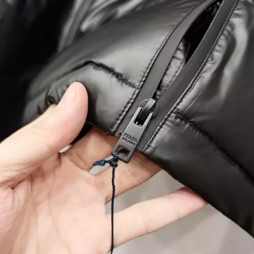 Cheap Prada Down Feather Coat Long Sleeved For Men #1383584 Replica Wholesale [$150.00 USD] [ITEM#1383584] on Replica Prada Down Feather Coat