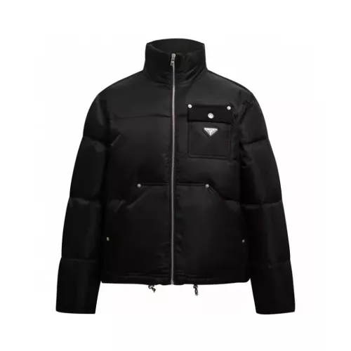 Prada Down Feather Coat Long Sleeved For Unisex #1383585