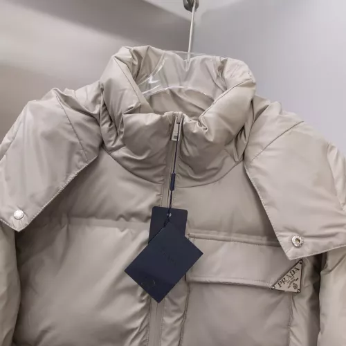 Cheap Prada Down Feather Coat Long Sleeved For Men #1383586 Replica Wholesale [$200.00 USD] [ITEM#1383586] on Replica Prada Down Feather Coat
